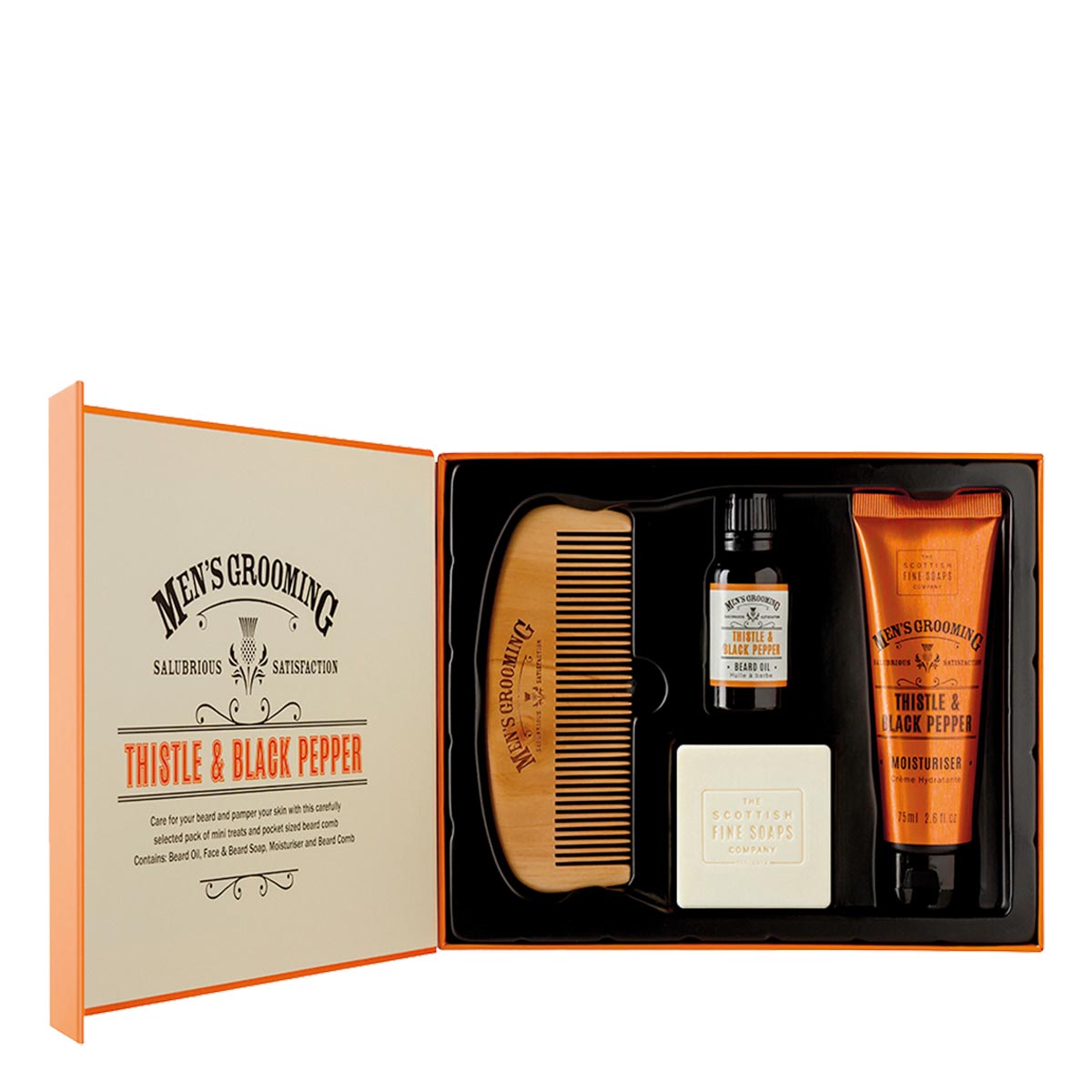 The Scottish Fine Soaps Face & Beard Care Kit