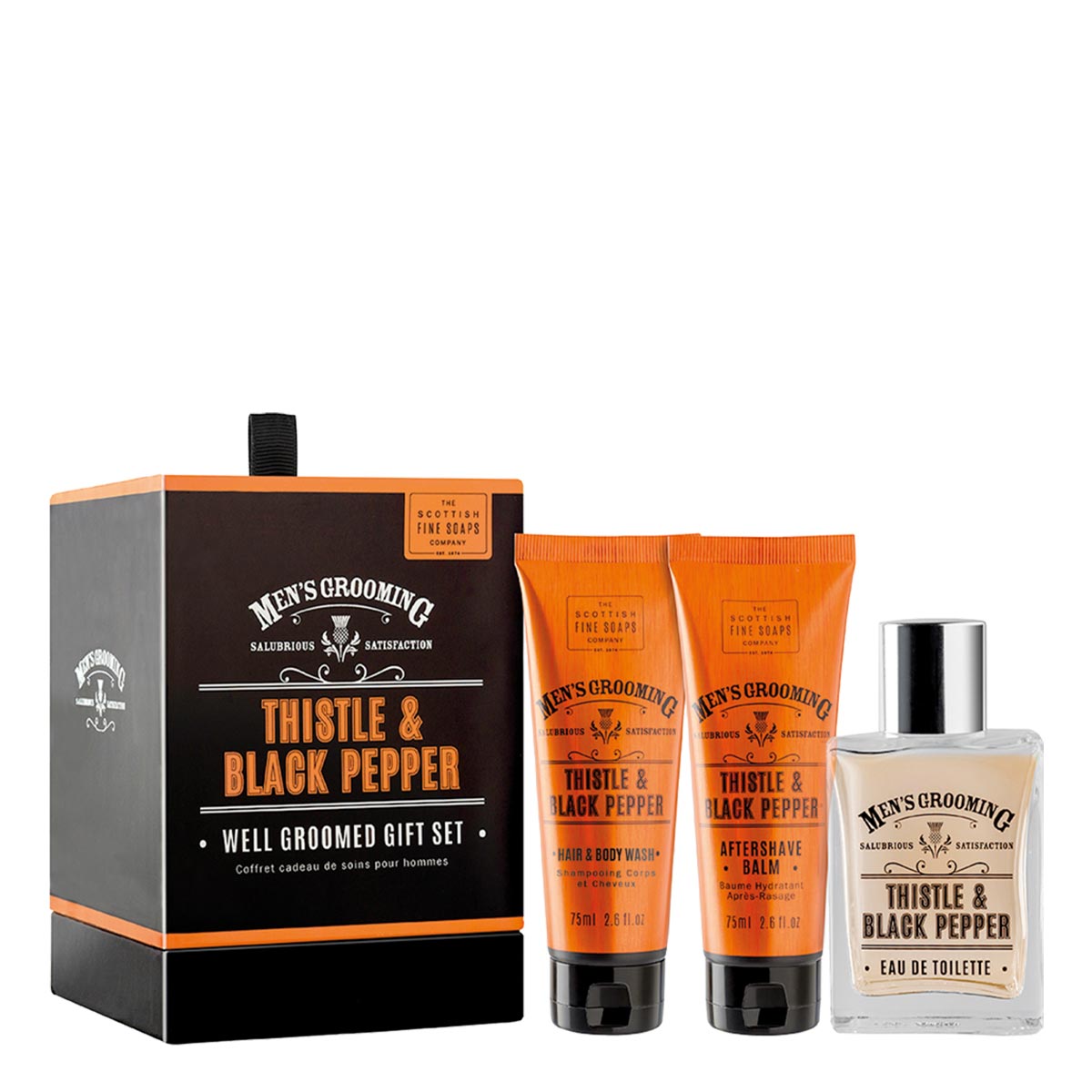 The Scottish Fine Soaps Well Groomed Gift Set